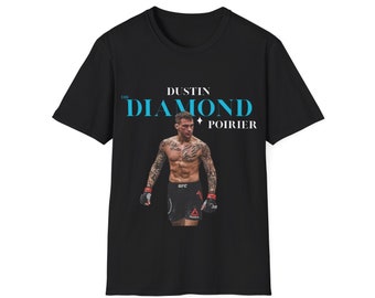 Camisa de Dustin Poirier, camisetas de Dustin Poirier, camiseta gráfica de Dustin Poirier, diamante de Dustin Poirier, Dustin de UFC, Dustin Poirier, Poirier Merch,