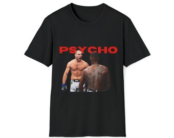 Camisa de Sean Strickland, camisetas de Sean Strickland, camiseta gráfica de Sean Strickland, psicópata de Sean Strickland, Sean de UFC
