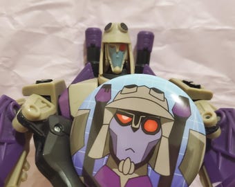 Transformers Animated Blitzwing Button Pins