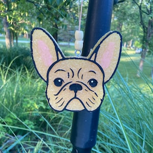 Frenchie Freshie | Freshy | Freshies | Car Freshies | Dog Air Freshener | Gifts for Her | Customized Dog Gifts | Stocking Stuffers