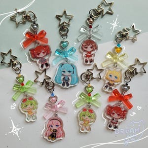 Vocaloid acrylic keychain