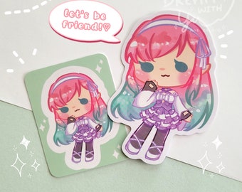 Aurora the Bard, Vinyl, waterproof sticker, DreamwithYu x Aurora Liamaris special edition