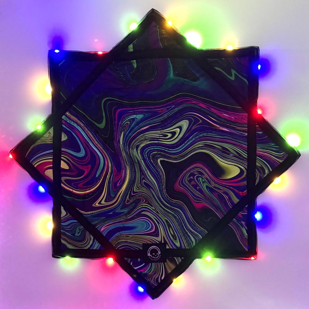 Led Flow Star Lucid Dream LED Glowstar, Flowstar, Dapo Star, Changeable Batteries - Etsy