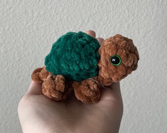 Mini Crochet Turtle (Custom)
