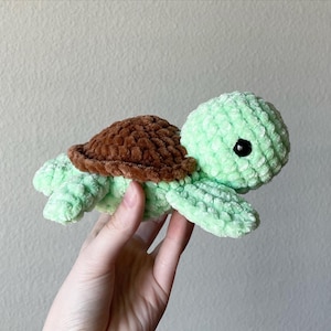 Small Crochet Turtle (Custom)