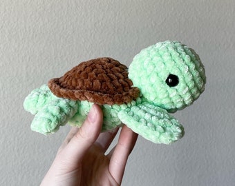 Small Crochet Turtle (Custom)