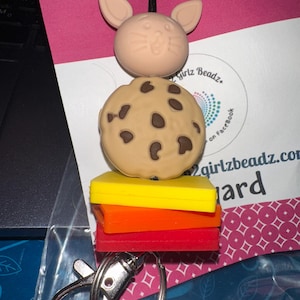 If You Give A Mouse A Cookie inspired Teacher lanyard librarian reading books safety breakaway