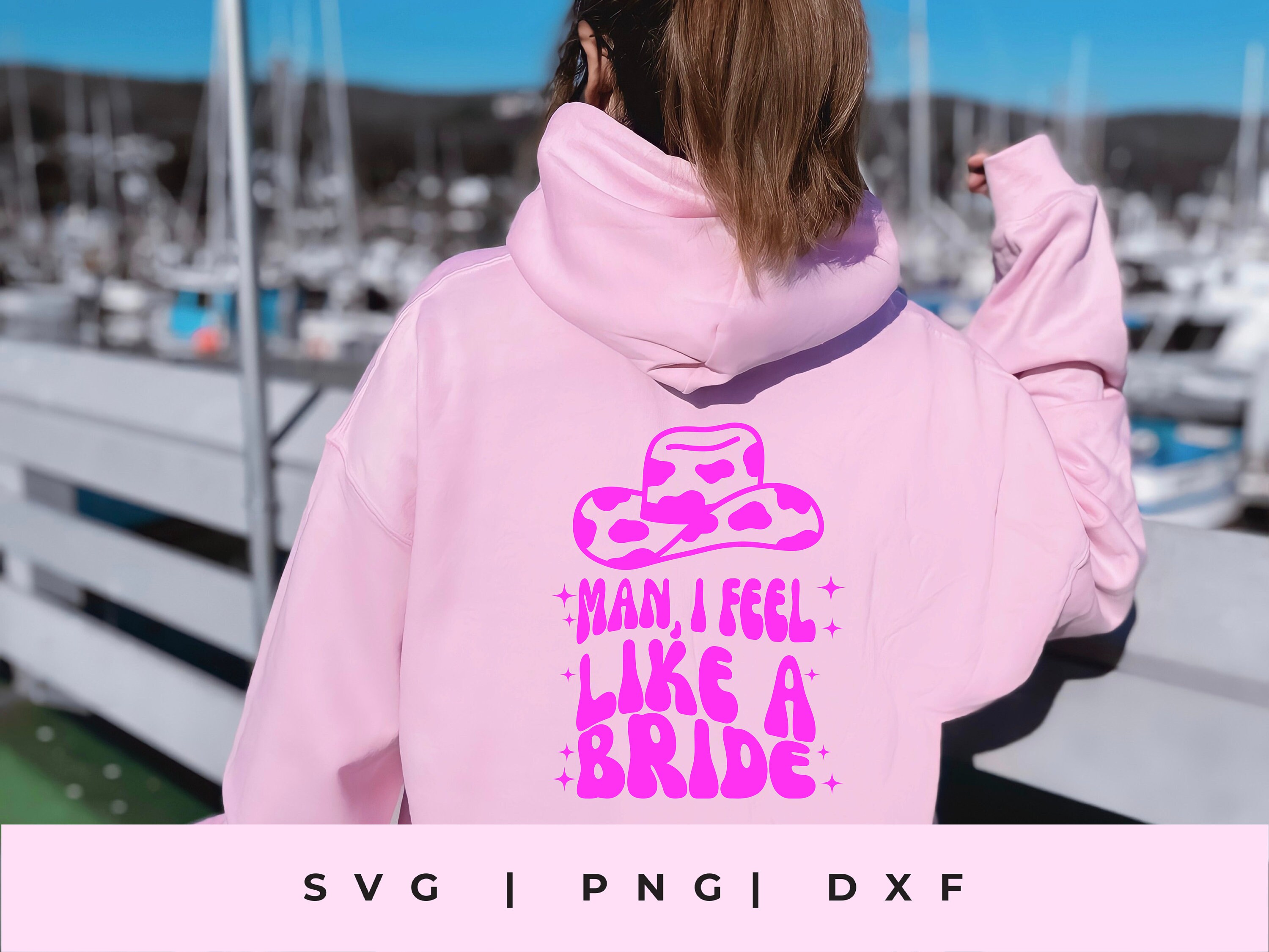 Striscione Scritta 'Man I Feel Like A Bride' Per Addobbi Matrimonio, Feste Di Addio Al Nubilato E Bridal Shower