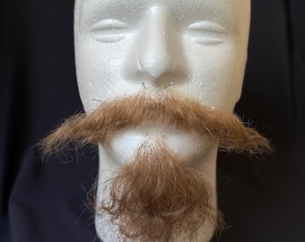 handmade mustache and beard