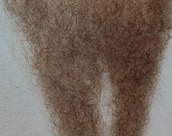 Classic Merkin – Undyed Human Hair Pubic Wig, Natural Look