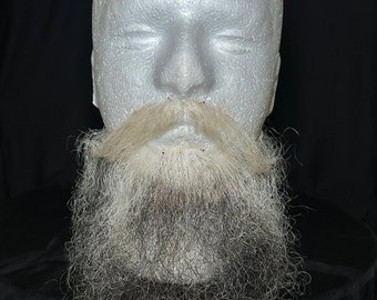 Handmade beard and mustache