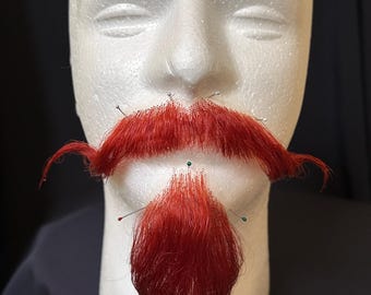 handmade mustache and beard