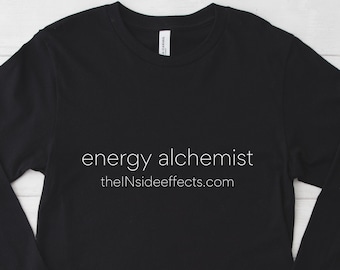 energy alchemist Long Sleeve Jersey Shirt, the INside effects Movie, Movie Shirt, Gift For Her, Gift For Him, Birthday Gift