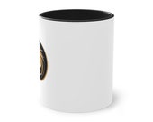 Tasse à café bicolore