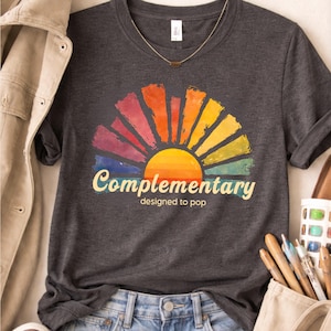 Complementary Colors Shirt for Art Teachers – Color Theory Graphic Tee