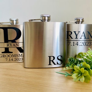 Groomsman Flask