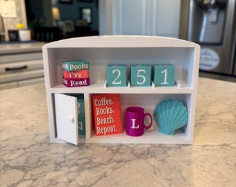 Beach Repeat Book Counter