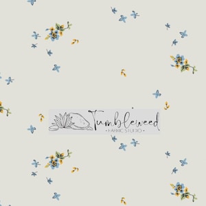 Delicate Balance Mist from Potager Collection by Sharon Holland for Art Gallery Fabrics | Continuous Yardage | Yardage