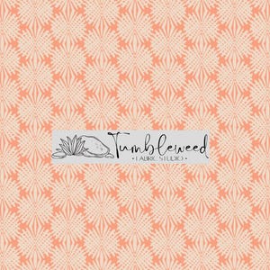 Fireworks Sweet Peach from Slow Summer Collection by Suzy Quilts for Art Gallery Fabrics | Continuous Yardage | Yardage