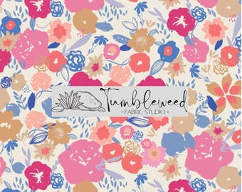 Charming Abloom from Tails and Threads Collection by Patty Basemi for Art Gallery Fabrics | Continuous Yardage