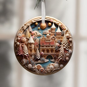 3D Christmas Sublimation Designs Download Sublimation Decoration Designs Sublimation Background Christmas Ornaments PNG Digital Designs Tree