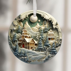 3D Christmas Sublimation Designs Download Sublimation Decoration Designs Sublimation Decoration Christmas Ornaments PNG Digital Downloads