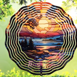Wind Spinner 1o Inch Png Mockup Windspinner Sublimation Design Beach Outdoor Digital Designs Spinners Stained Glass Wind Spinners Outdoors