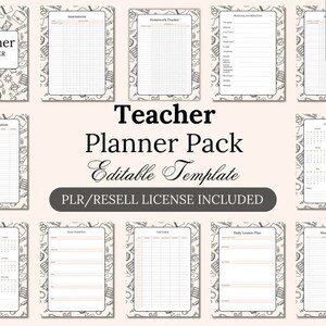 Mega-pack PLR Planners & Templates With 200 Pages | Kdp Interior ...