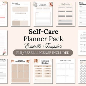 Mega-Pack PLR Planners & Templates with 200 Pages | Kdp Interior | Digital Download | Templates for KDP