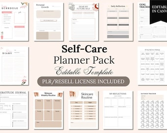 Mega-Pack PLR Planners & Templates with 200 Pages | Kdp Interior | Digital Download | Templates for KDP