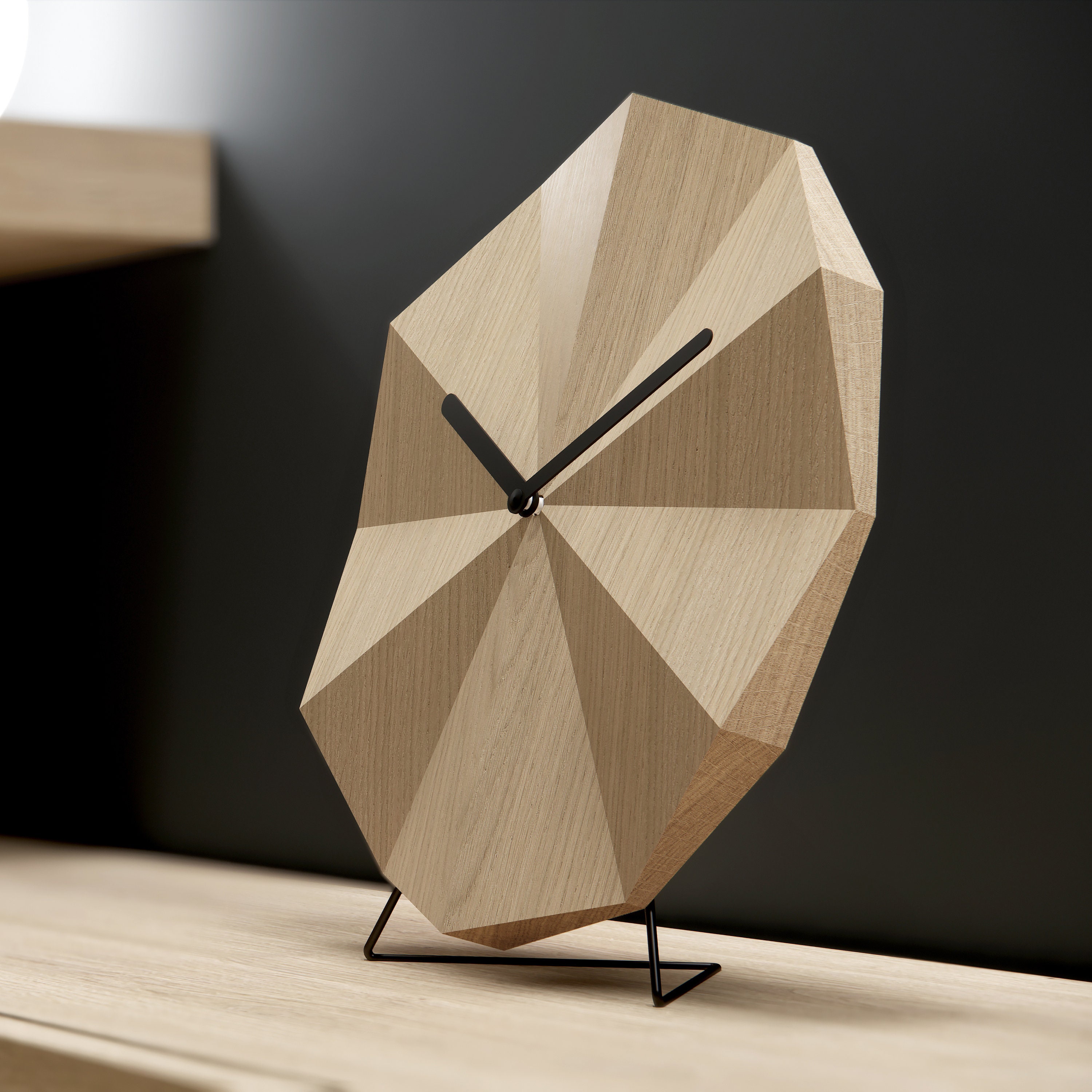 Delta Clock Stand Stand for Minimalist Wall Clock Modern Home Decor ...