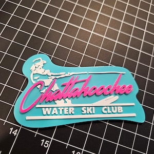 Water Ski Club Placard