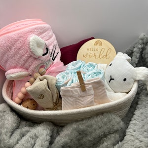 Geschenkset Baby Geburt Newborn - Mädchen