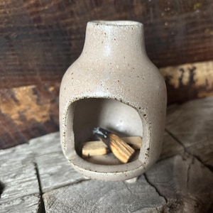 Ceramic Palo Santo Incense Chimenea
