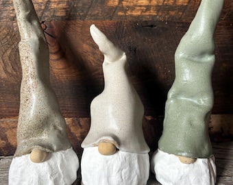 Ceramic Rustic Gnomes