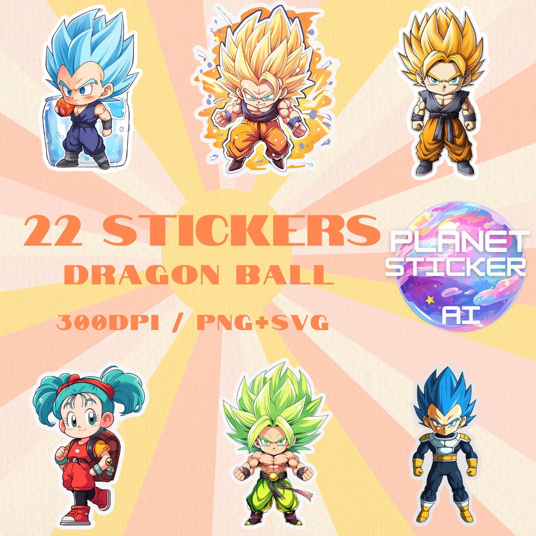 Dragon Ball Z Dragonball Z: Goku Puffy Sticker Set Anime Stickers India