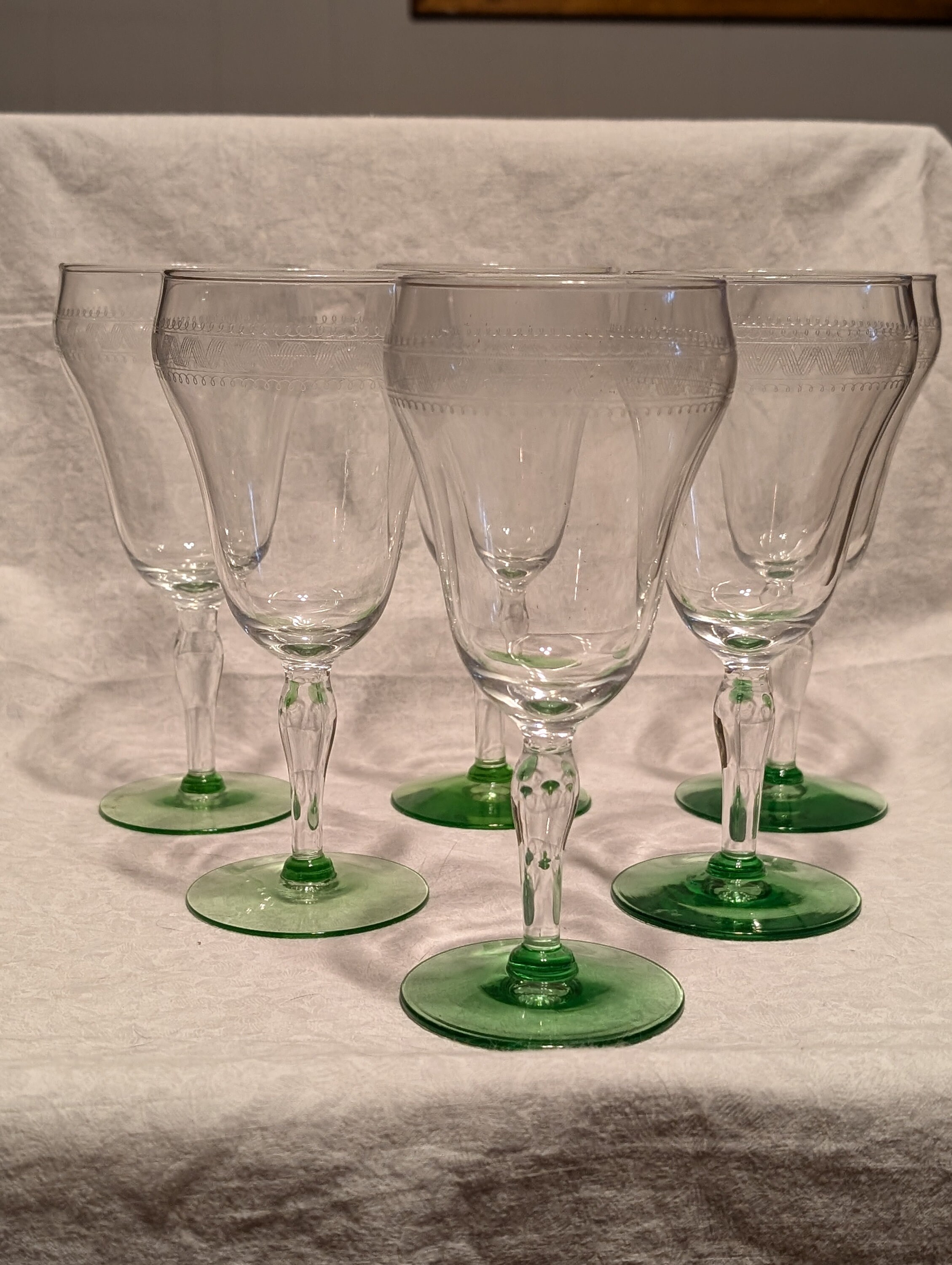Uranium glass wine - Etsy 日本