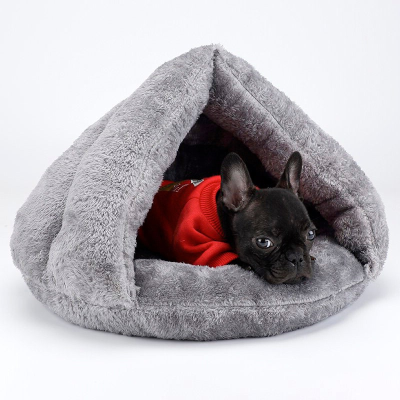 Dog Cave Dog Bed Large Dog Bed Pet Sleeping Bed Pet Cave Etsy