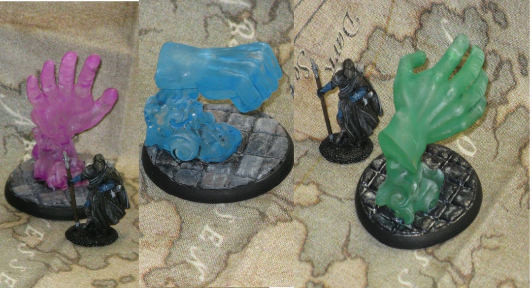 Bigby's Hand Spell Affect Variations choose One Hand Etsy