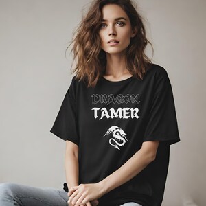Dragon Tamer Unisex Shirt for Her or Him Shirt, Believe In Magic Shirt, Dragon Shirt,  Wizard School Shirt, Magic Dragon Shirt