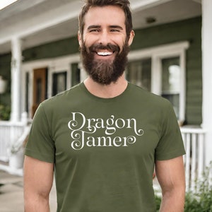Dragon Tamer Unisex Shirt for Her or Him, Dragon Shirt, Believe In Magic Shirt, Dragon Shirt, Wizard School Shirt, Magic Dragon Shirt