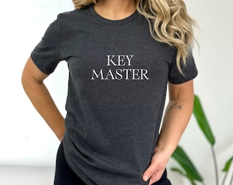 Key Master Realtor Shirt, Real Estate Agent Tshirt Gift for New Realtor, Cute Realtor T-Shirt, Real Estate Gift , House Dealer