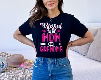Mothers Day Shirt, Blessed Retro Mama Shirt, Mothers Day Gift, Mom Life Shirt, Motherhood Shirt, Mom Sweatshirt, Mom Gift, Grandma Shirt