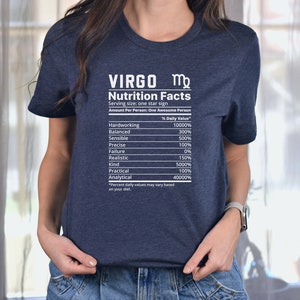 Virgo Zodiac Unisex  Tee Vintage Tee, Celestial Virgo Shirt, Oversized Tee, Astrology, Horoscope, Birthday Gift, Gift For Her