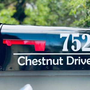 Custom Mailbox Decal | Mailbox Numbers | Street Address Vinyl Decal | House Number Decal | Personalized | Housewarming Gift | Curb Appeal