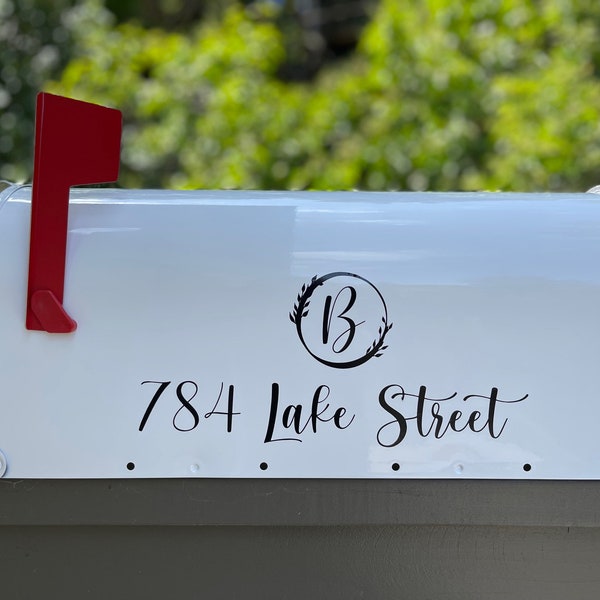 Custom Mailbox Decal | Mailbox Numbers | Street Address Vinyl Decal | House Number Decal | Personalized | Housewarming Gift | Curb Appeal