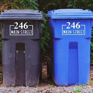 Recycle Sticker Trash Bin Label For Indoor & Outdoor | Ubuy
