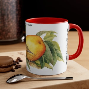 Mango In Wildlife Mug, Accent Coffee Mug, 11oz