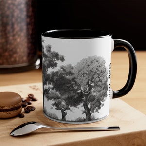 Oak Tree Accent Mugs