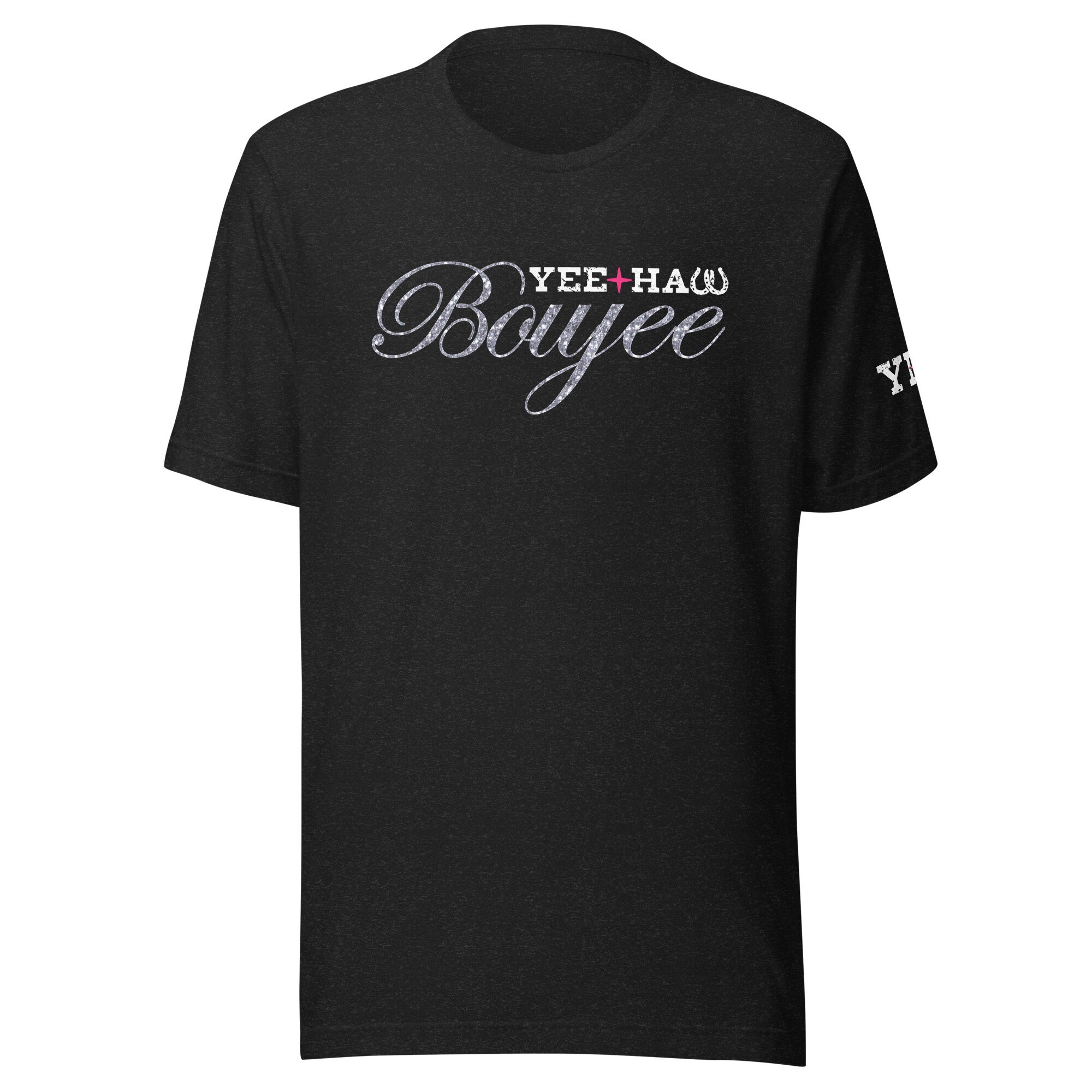 Yeehaw Boujee Tshirt Country Western Wear Cowgirl Tshirt Etsy